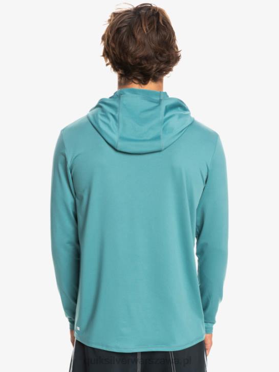 mężczyźni Quiksilver koszulka surfingowa z długim rękawem omni session upf 50 4DBV772 bretoński niebieski