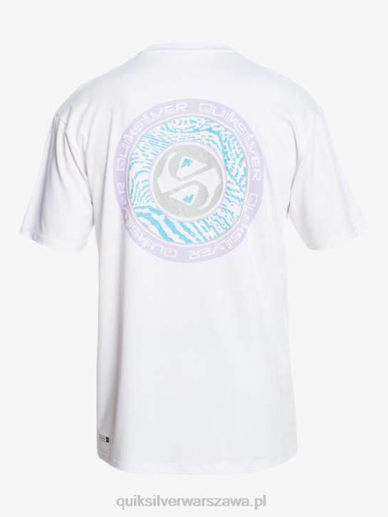 mężczyźni Quiksilver koszulka surfingowa z krótkim rękawem mix session upf 50 4DBV315 Królewna Śnieżka