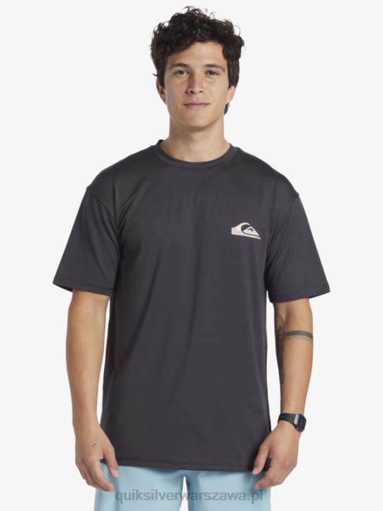 mężczyźni Quiksilver koszulka surfingowa z krótkim rękawem mix session upf 50 4DBV316 asfalt