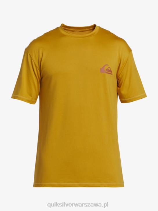 mężczyźni Quiksilver koszulka surfingowa z krótkim rękawem mix session upf 50 4DBV317 pszenica