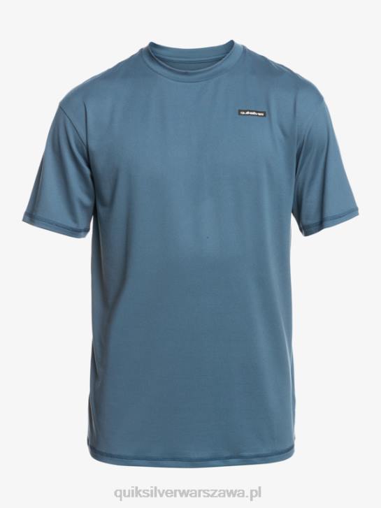 mężczyźni Quiksilver omni session upf 50 koszulka surfingowa z krótkim rękawem 4DBV537 morze Beringa