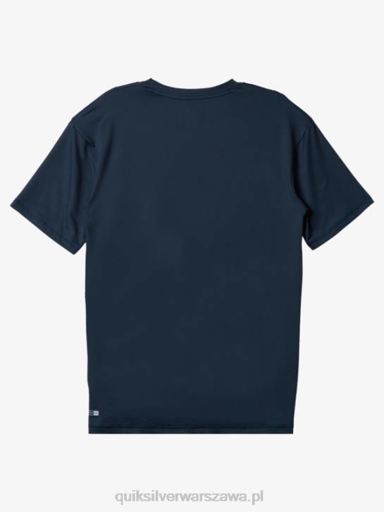 mężczyźni Quiksilver omni session upf 50 koszulka surfingowa z krótkim rękawem 4DBV541 marynarka o północy