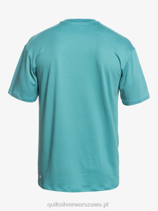 mężczyźni Quiksilver omni session upf 50 koszulka surfingowa z krótkim rękawem 4DBV542 bretoński niebieski