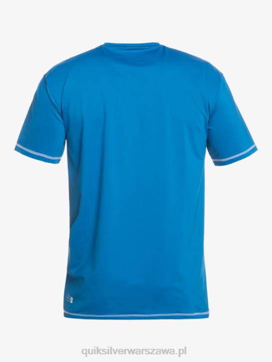mężczyźni Quiksilver saturn surf t-shirt z krótkim rękawem upf 50 4DBV588 morze tureckie