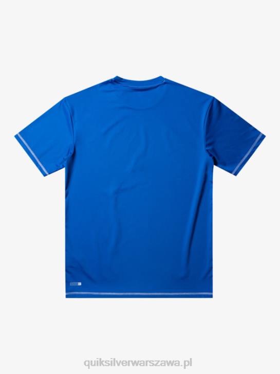 mężczyźni Quiksilver saturn surf t-shirt z krótkim rękawem upf 50 4DBV588 morze tureckie