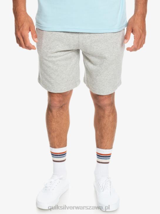 mężczyźni Quiksilver Essentials dresowe szorty 4DBV1272 jasnoszary wrzos