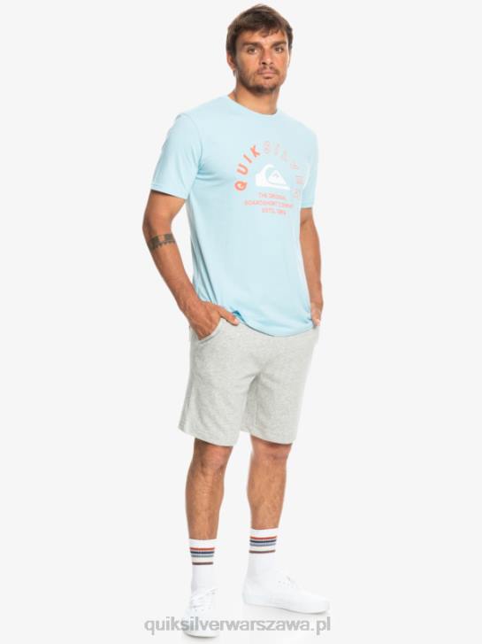 mężczyźni Quiksilver Essentials dresowe szorty 4DBV1272 jasnoszary wrzos