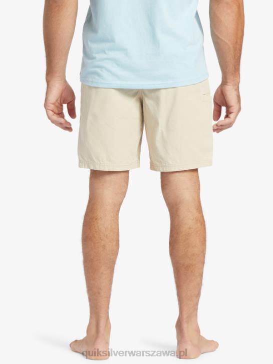 mężczyźni Quiksilver Waterman Last Light elastyczne 19 szorty 4DBV255 brązowy ryż