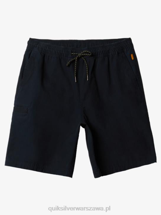 mężczyźni Quiksilver Waterman Last Light elastyczne 19 szorty 4DBV256 czarny