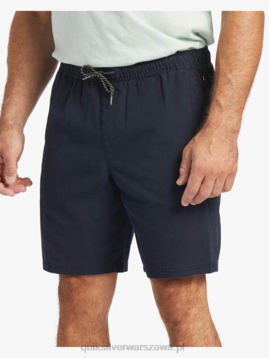 mężczyźni Quiksilver Waterman Last Light elastyczne 19 szorty 4DBV256 czarny