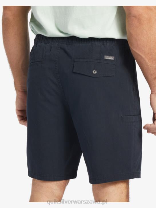 mężczyźni Quiksilver Waterman Last Light elastyczne 19 szorty 4DBV256 czarny