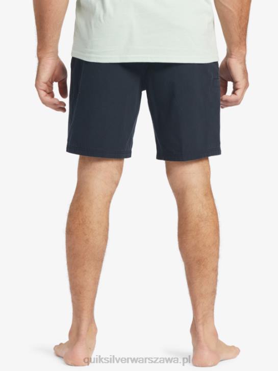 mężczyźni Quiksilver Waterman Last Light elastyczne 19 szorty 4DBV256 czarny
