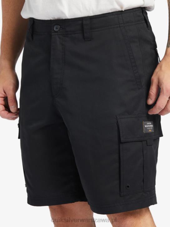mężczyźni Quiksilver Waterman Maledive Atoll cargo 20 szorty 4DBV785 czarny