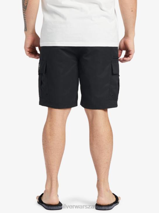 mężczyźni Quiksilver Waterman Maledive Atoll cargo 20 szorty 4DBV785 czarny