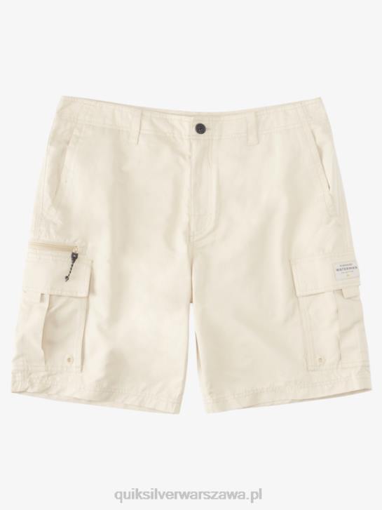 mężczyźni Quiksilver Waterman Maledive Atoll cargo 20 szorty 4DBV786 brązowy ryż