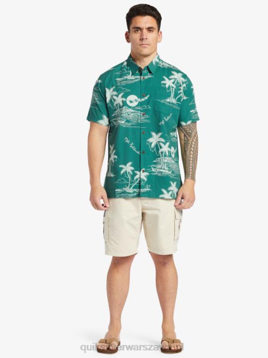 mężczyźni Quiksilver Waterman Maledive Atoll cargo 20 szorty 4DBV786 brązowy ryż