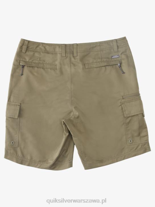 mężczyźni Quiksilver Waterman Maledive Atoll cargo 20 szorty 4DBV787 zakurzona oliwka