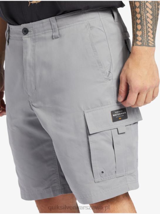 mężczyźni Quiksilver Waterman Maledive Atoll cargo 20 szorty 4DBV788 skóra rekina
