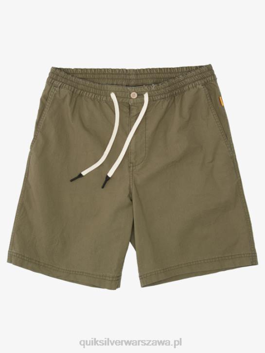 mężczyźni Quiksilver Waterman po szortach do surfowania 4DBV1579 zakurzona oliwka