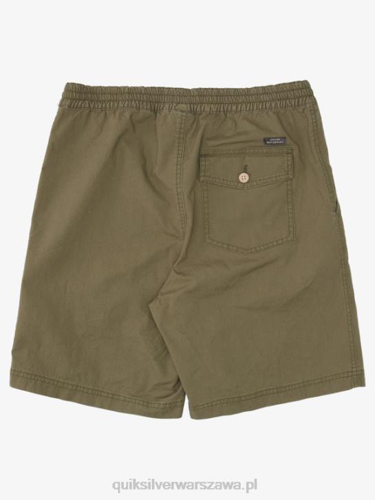 mężczyźni Quiksilver Waterman po szortach do surfowania 4DBV1579 zakurzona oliwka