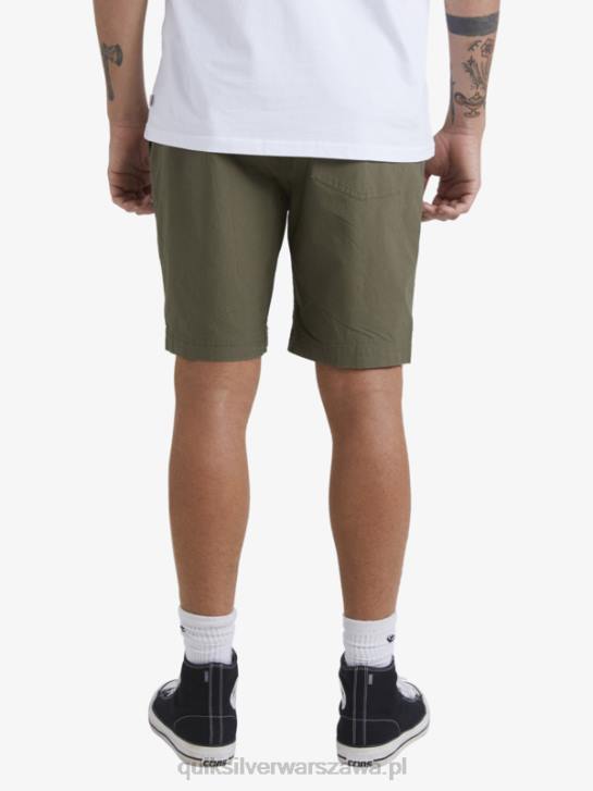 mężczyźni Quiksilver Waterman po szortach do surfowania 4DBV1579 zakurzona oliwka
