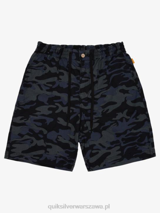 mężczyźni Quiksilver Waterman po szortach do surfowania 4DBV1581 czarny kamuflaż