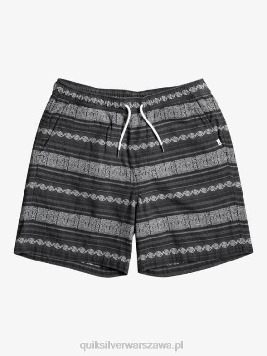 mężczyźni Quiksilver Żakardowe szorty Taxer 4DBV423 czarny Taxer żakardowy hori