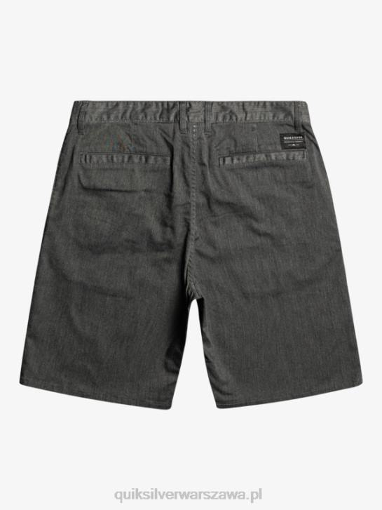 mężczyźni Quiksilver codzienne szorty chino 20 ze stretchem Union 4DBV855 ciemnoszary wrzos