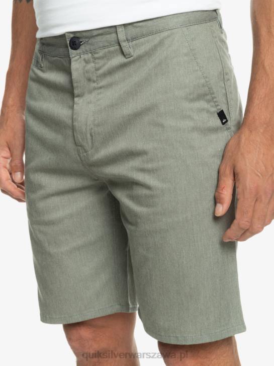mężczyźni Quiksilver codzienne szorty chino 20 ze stretchem Union 4DBV858 jasnoszary wrzos