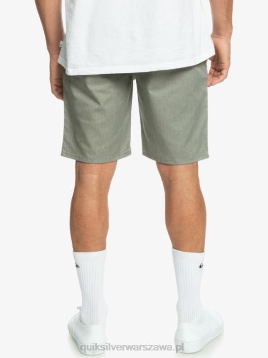 mężczyźni Quiksilver codzienne szorty chino 20 ze stretchem Union 4DBV858 jasnoszary wrzos