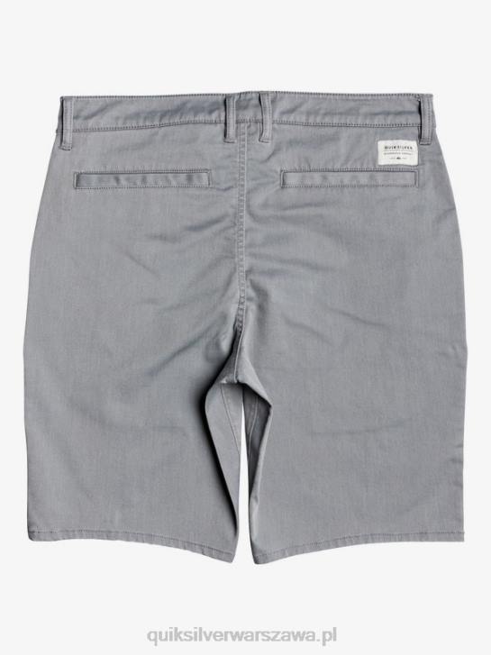 mężczyźni Quiksilver codzienne szorty typu chino ze stretchem 20 4DBV1312 jasnoszary wrzos