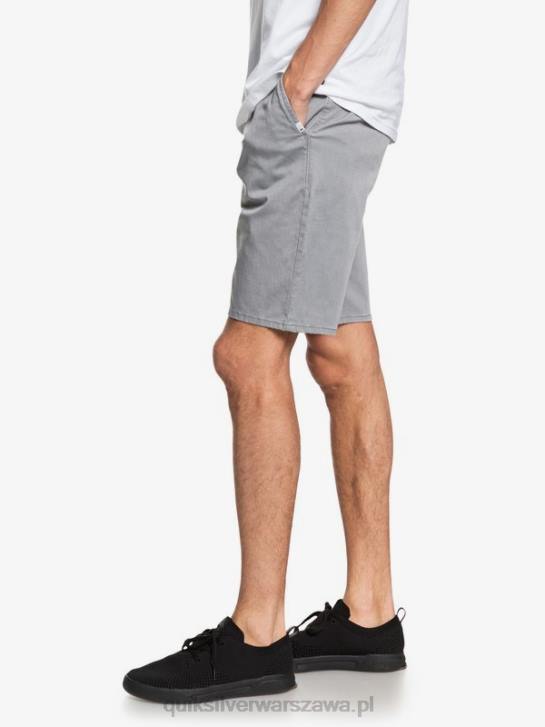 mężczyźni Quiksilver codzienne szorty typu chino ze stretchem 20 4DBV1312 jasnoszary wrzos
