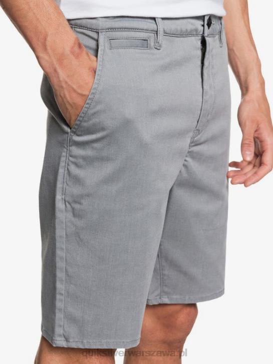 mężczyźni Quiksilver codzienne szorty typu chino ze stretchem 20 4DBV1312 jasnoszary wrzos