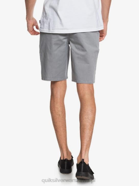 mężczyźni Quiksilver codzienne szorty typu chino ze stretchem 20 4DBV1312 jasnoszary wrzos