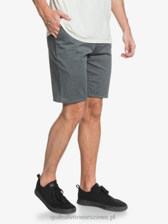 mężczyźni Quiksilver codzienne szorty typu chino ze stretchem 20 4DBV1313 ciemnoszary wrzos