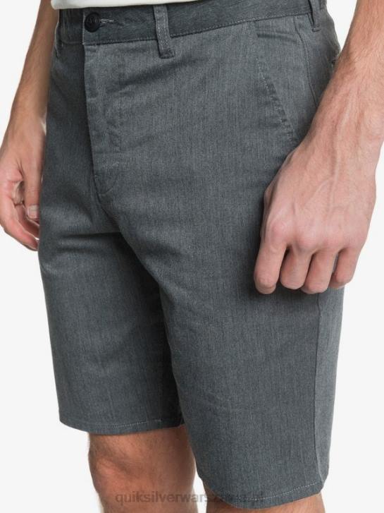 mężczyźni Quiksilver codzienne szorty typu chino ze stretchem 20 4DBV1313 ciemnoszary wrzos
