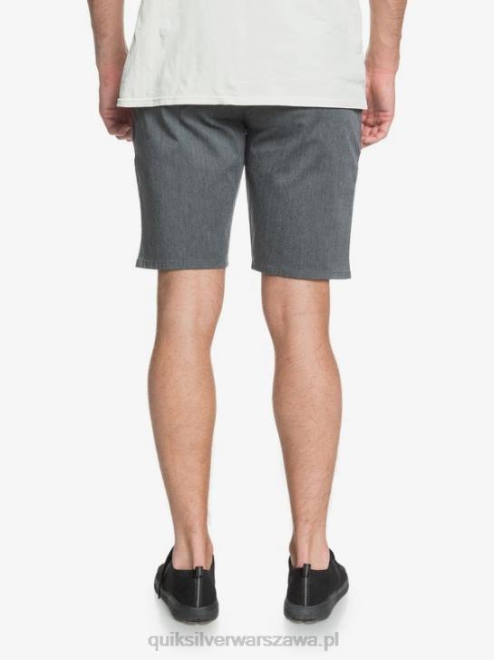 mężczyźni Quiksilver codzienne szorty typu chino ze stretchem 20 4DBV1313 ciemnoszary wrzos