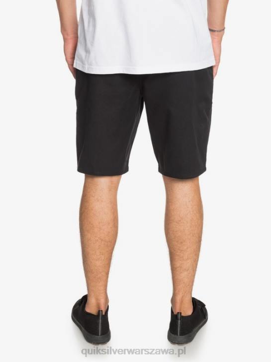 mężczyźni Quiksilver codzienne szorty typu chino ze stretchem 20 4DBV1314 czarny