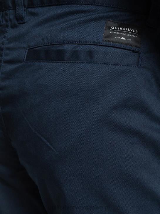 mężczyźni Quiksilver codzienne szorty typu chino ze stretchem 20 4DBV1316 granatowa marynarka