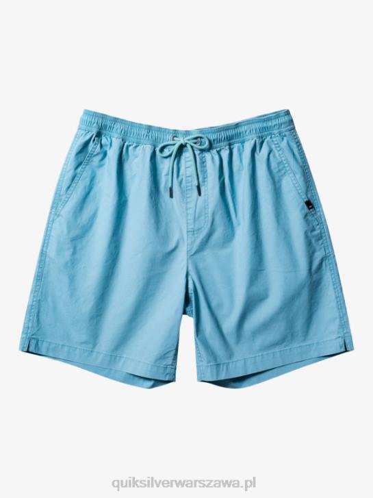 mężczyźni Quiksilver elastyczne szorty Taxer 4DBV319 kamea niebieski