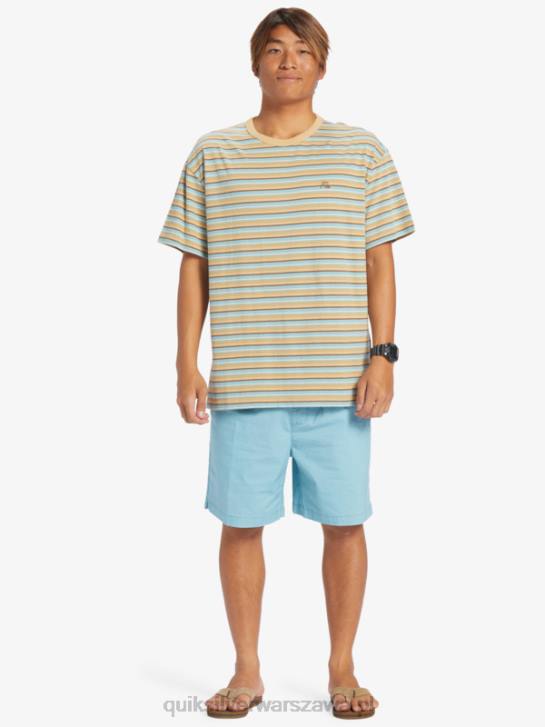 mężczyźni Quiksilver elastyczne szorty Taxer 4DBV319 kamea niebieski