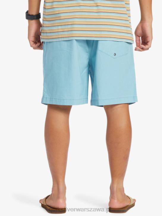 mężczyźni Quiksilver elastyczne szorty Taxer 4DBV319 kamea niebieski