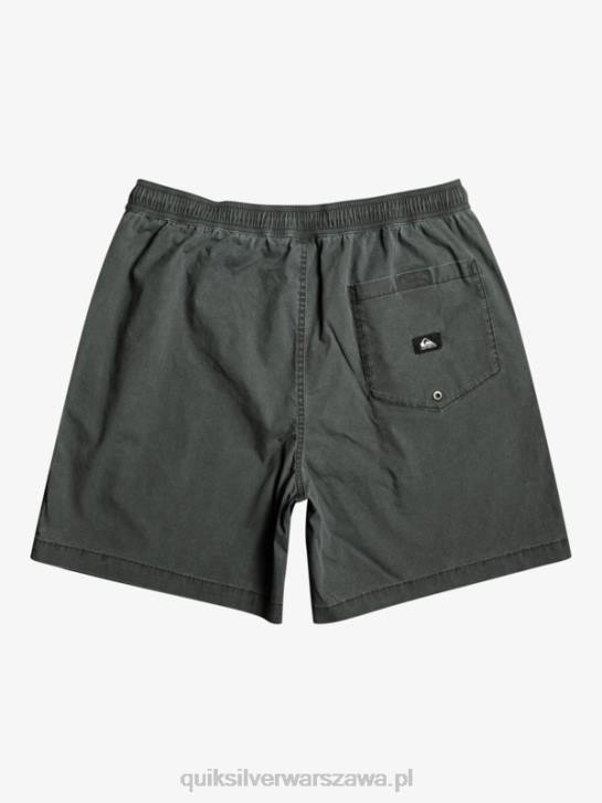 mężczyźni Quiksilver elastyczne szorty Taxer 4DBV321 czarny