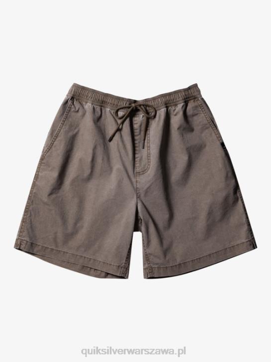 mężczyźni Quiksilver elastyczne szorty Taxer 4DBV322 chipsy czekoladowe