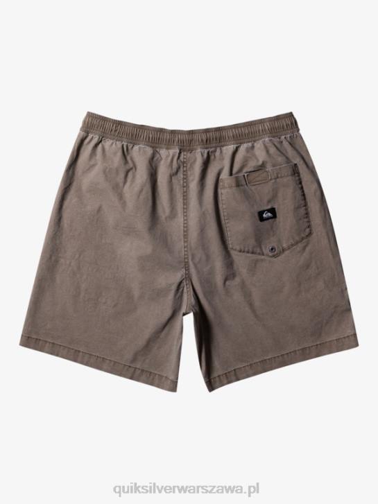 mężczyźni Quiksilver elastyczne szorty Taxer 4DBV322 chipsy czekoladowe