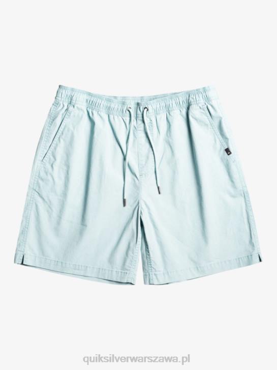 mężczyźni Quiksilver elastyczne szorty Taxer 4DBV324 niebiański błękit
