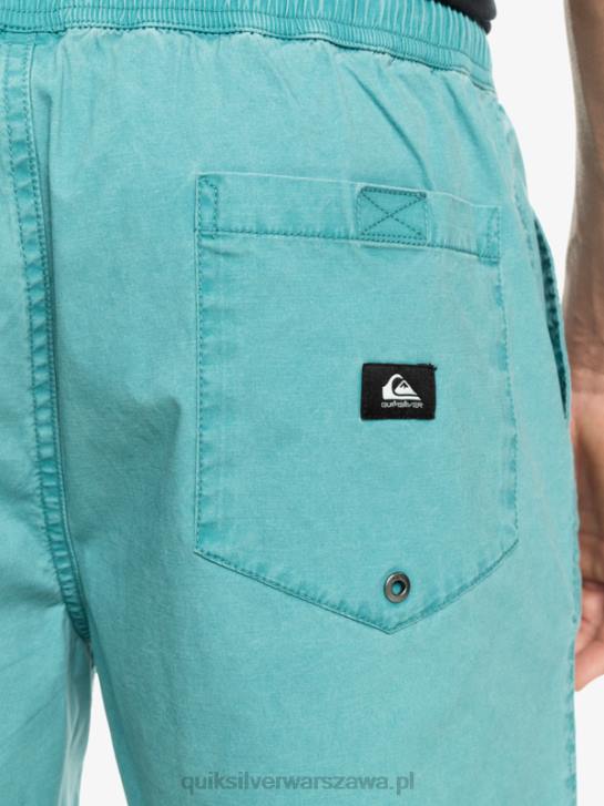 mężczyźni Quiksilver elastyczne szorty Taxer 4DBV325 bretoński niebieski