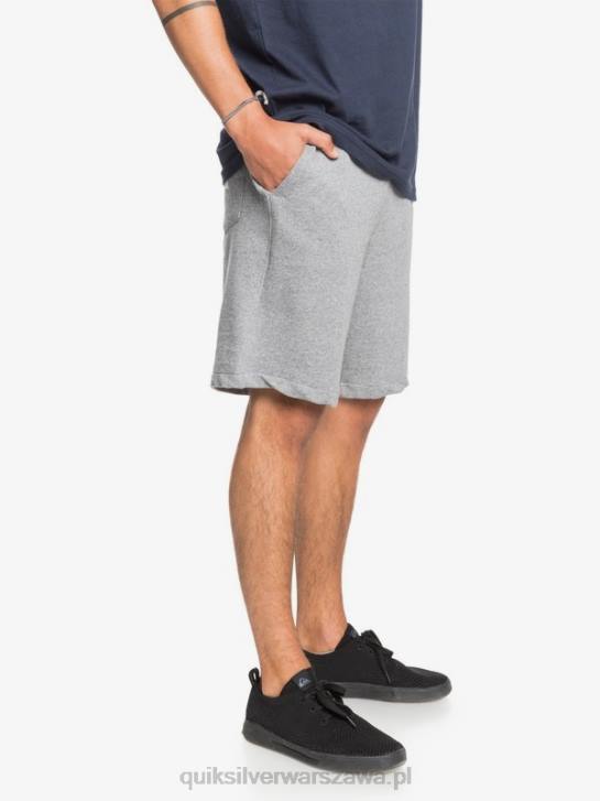 mężczyźni Quiksilver essentials 19 organiczne szorty 4DBV1659 jasnoszary wrzos