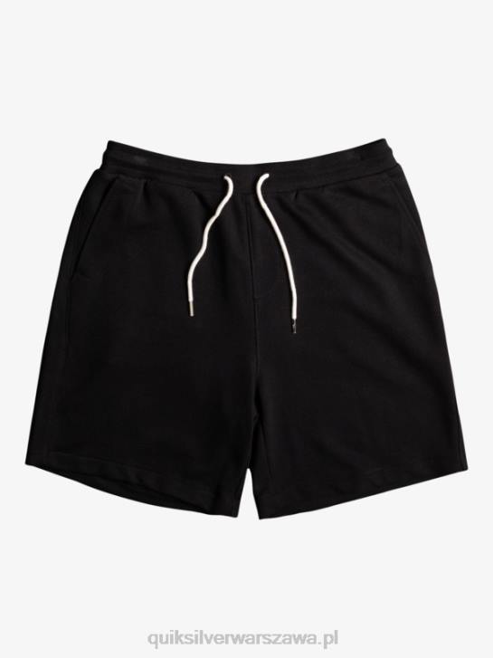 mężczyźni Quiksilver essentials 19 organiczne szorty 4DBV1660 czarny