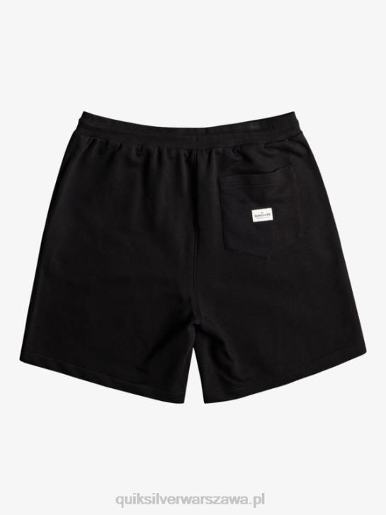 mężczyźni Quiksilver essentials 19 organiczne szorty 4DBV1660 czarny